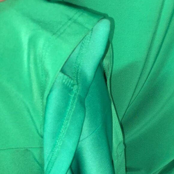 Kasper Color Block Tie Neck Bodycon Dress - Picture 6 of 7